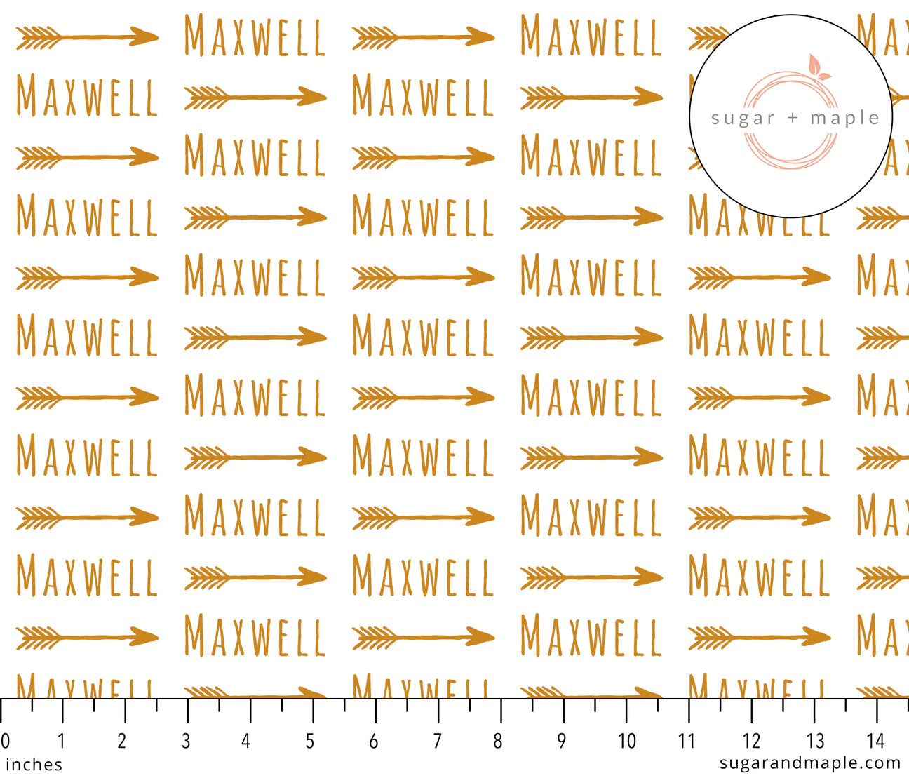 Plush Minky Blanket - Arrow
