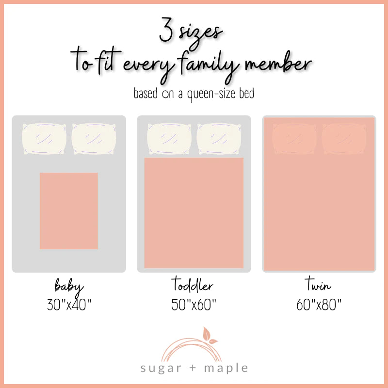 Plush Minky Blanket - Icon Repeating Name