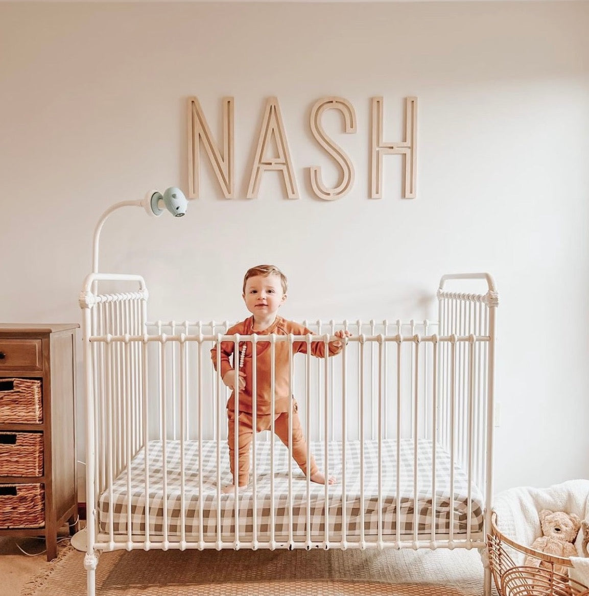Custom Wood Floating Letters