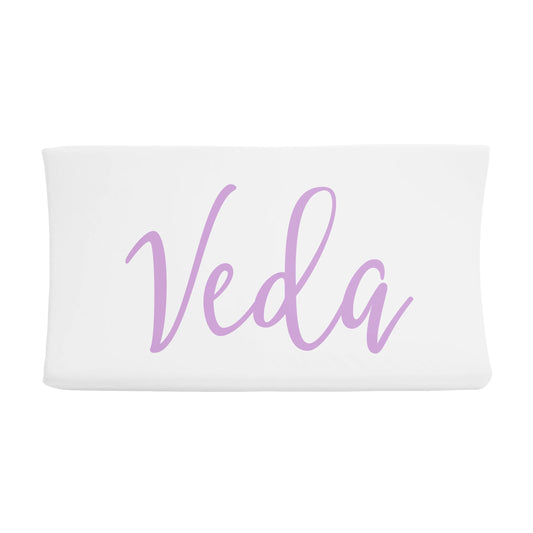 Changing Pad Cover - Centered Name