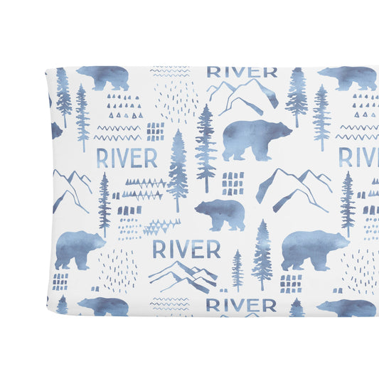 Changing Pad Cover - Woodland
