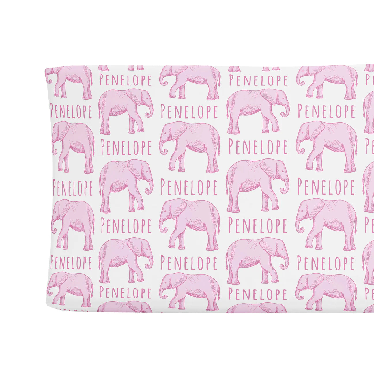 Changing Pad Cover - Elephant